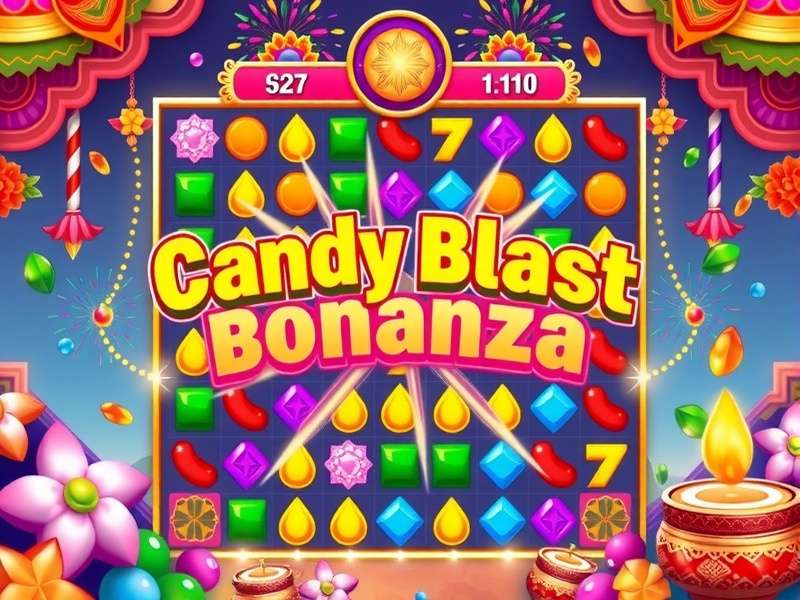 Candy Blast Bonanza Diwali event with fireworks